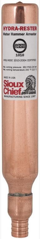 Sioux Chief Copper PEX and F1807 Water Hammer Arrestor 