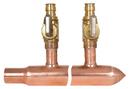 Sioux Chief Copper Male Sweat x Spin Closed Valve Manifold 