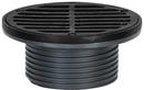 4 in. Floor Drain with Round Ductile Ring and Strain