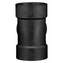 Black ABS DWV Flush Cleanout Tee 