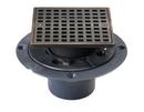 Sioux Chief Grey Inside Caulk Plastic Oil Rubbed Bronze Shower Drain 