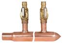 Copper Male Sweat x Spin Closed 3/4 in. 4 Outlet Valve Manifold