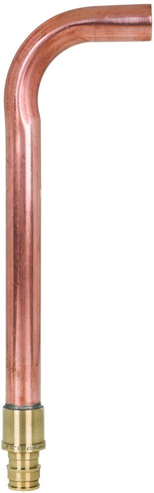 Sioux Chief Brass PEX Expansion x Copper Male Sweat Tub/Shower Connector Elbow (2-1/4" x 6") 