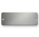 Identification Plates 1-1/2 x 3 in. Stainless Steel Tag Blank 