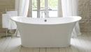 71 x 32 in. Classic Double Ended Tub in White