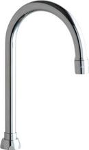 Rigid or Swing Gooseneck Spout in Polished Chrome
