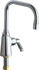 Chicago Faucets Polished Chrome Single Handle Kitchen Faucet 