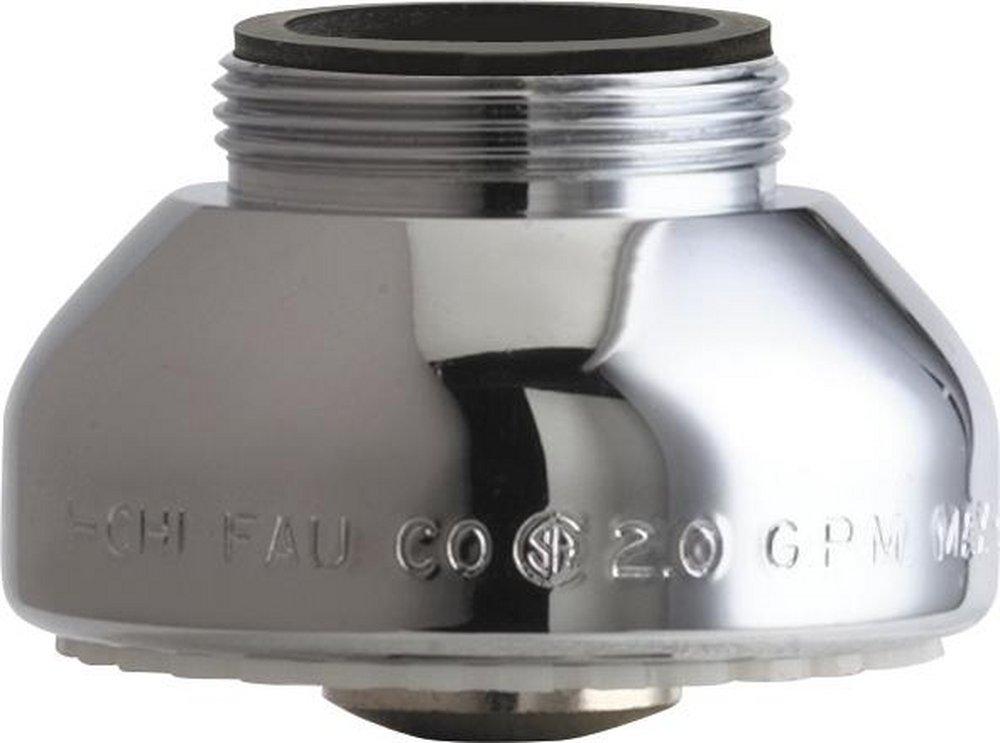 Chicago Faucets Polished Chrome Male Inlet Multi-Stream Spray 