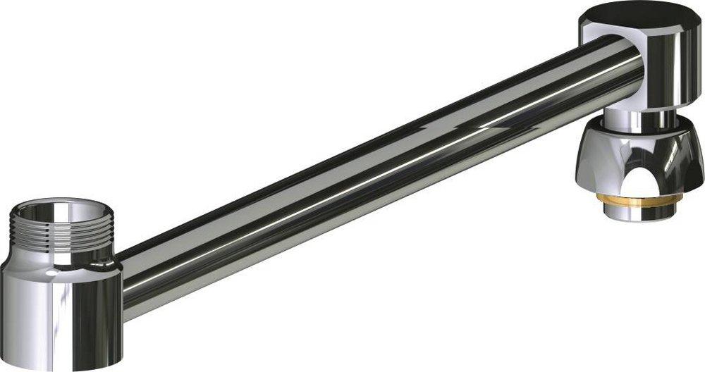 Chicago Faucets Polished Chrome Double Joint Swing Spout 