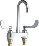 Two Handle Centerset Bar Faucet in Polished Chrome