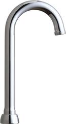 3-1/2 in. High-Arch Gooseneck Swing Spout Polished Chrome