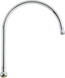 Chicago Faucets Polished Chrome 10 in. High-Arch Gooseneck Swing Spout 