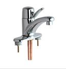 Single Handle Centerset Bathroom Sink Faucet in Polished Chrome