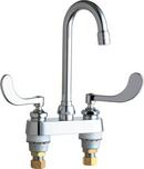 Chicago Faucets Polished Chrome Hot and Cold Water Sink Faucet 