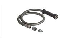 44 in. Hose and Handle Assembly Stainless Steel