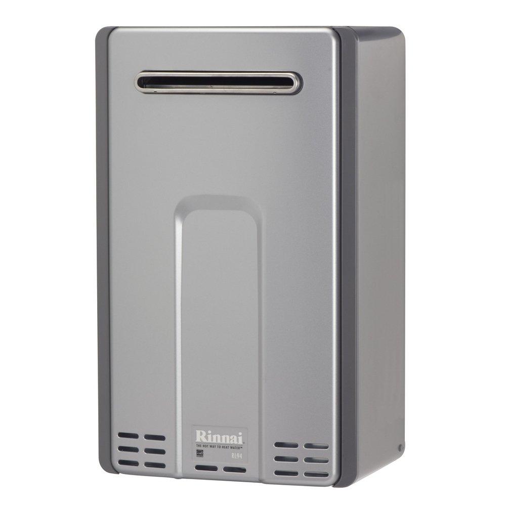 199 MBH Outdoor Non-Condensing Natural Gas Tankless Water Heater | Rinnai |  Ferguson