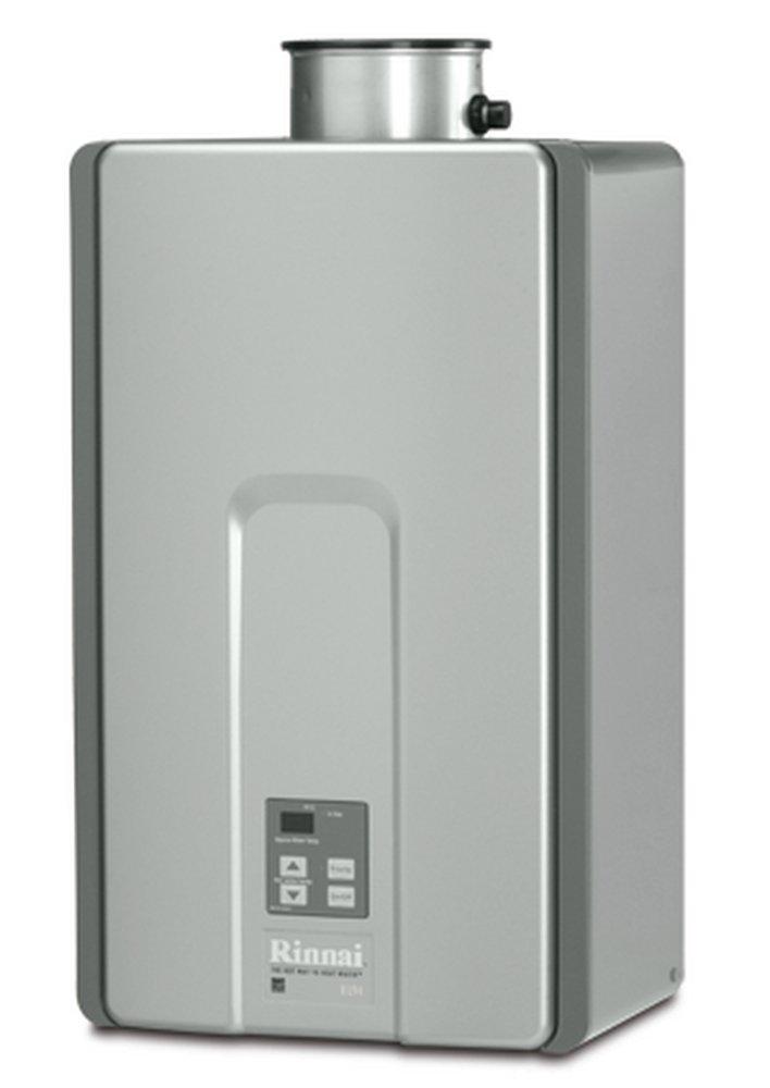 199 MBH Indoor Non-Condensing Natural Gas Tankless Water Heater | Rinnai |  Ferguson