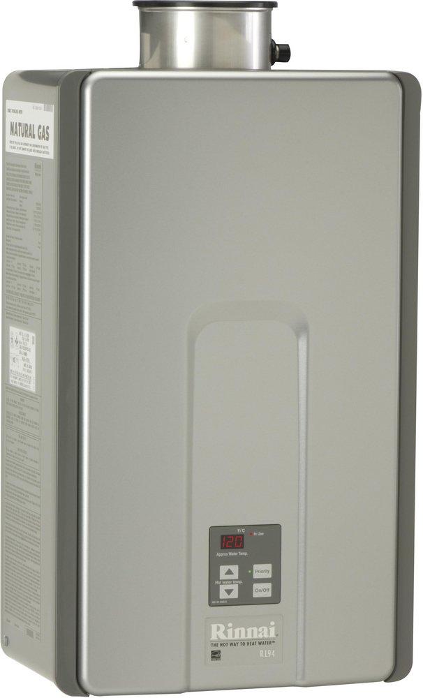 Rinnai 199 MBH Indoor Non-Condensing 97W Tankless Water Heater 