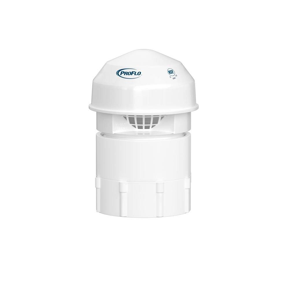 PROFLO&reg; White 20 DFU Air Vent with 1-1/2 in. PVC Adapter 
