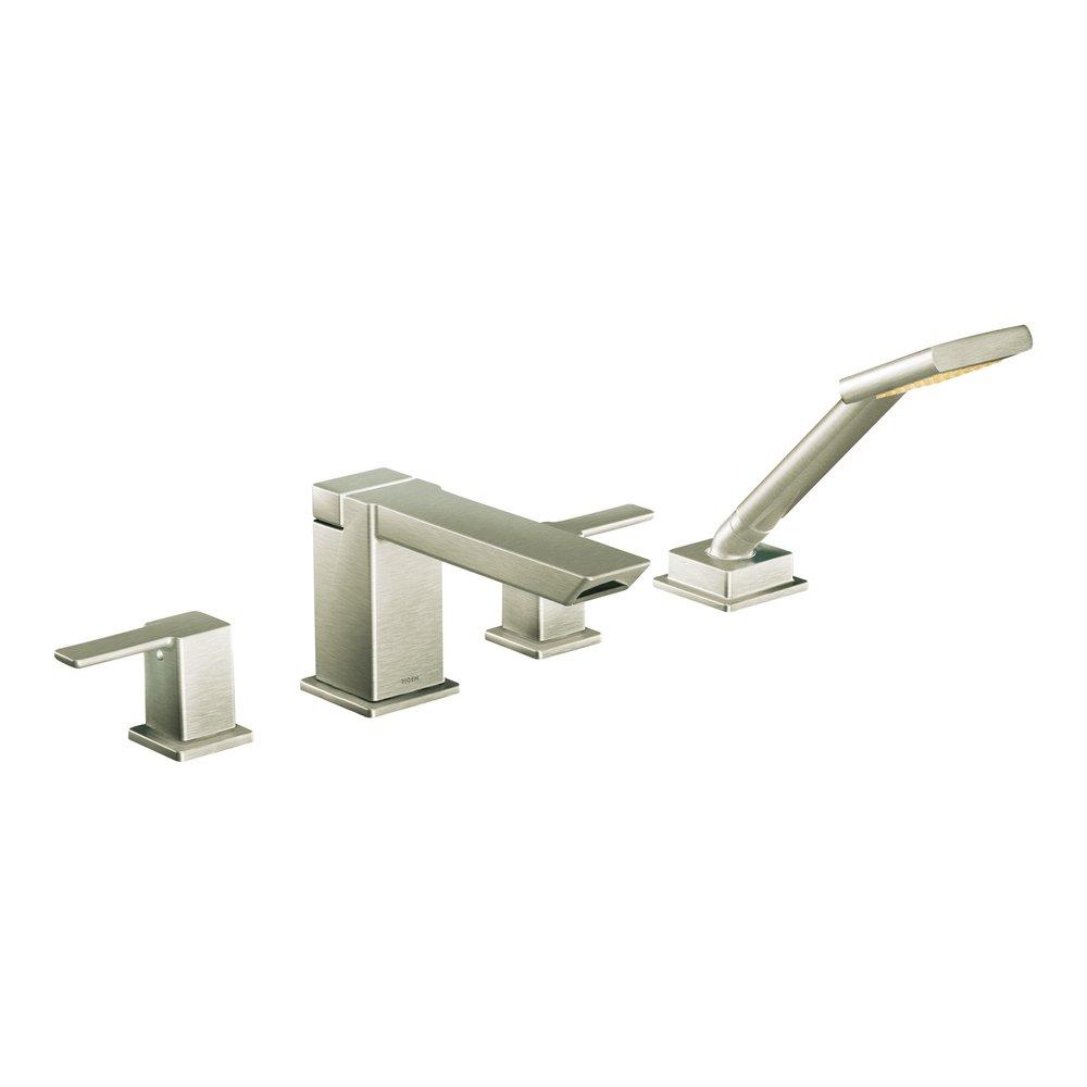 Moen Brushed Nickel Two Handle Roman Tub Faucet Trim Only 