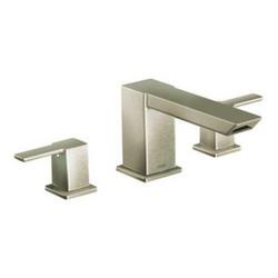 Two Handle Roman Tub Faucet in Brushed Nickel Trim Only