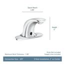 Moen Chrome No Handle Sensor Bathroom Sink Faucet 