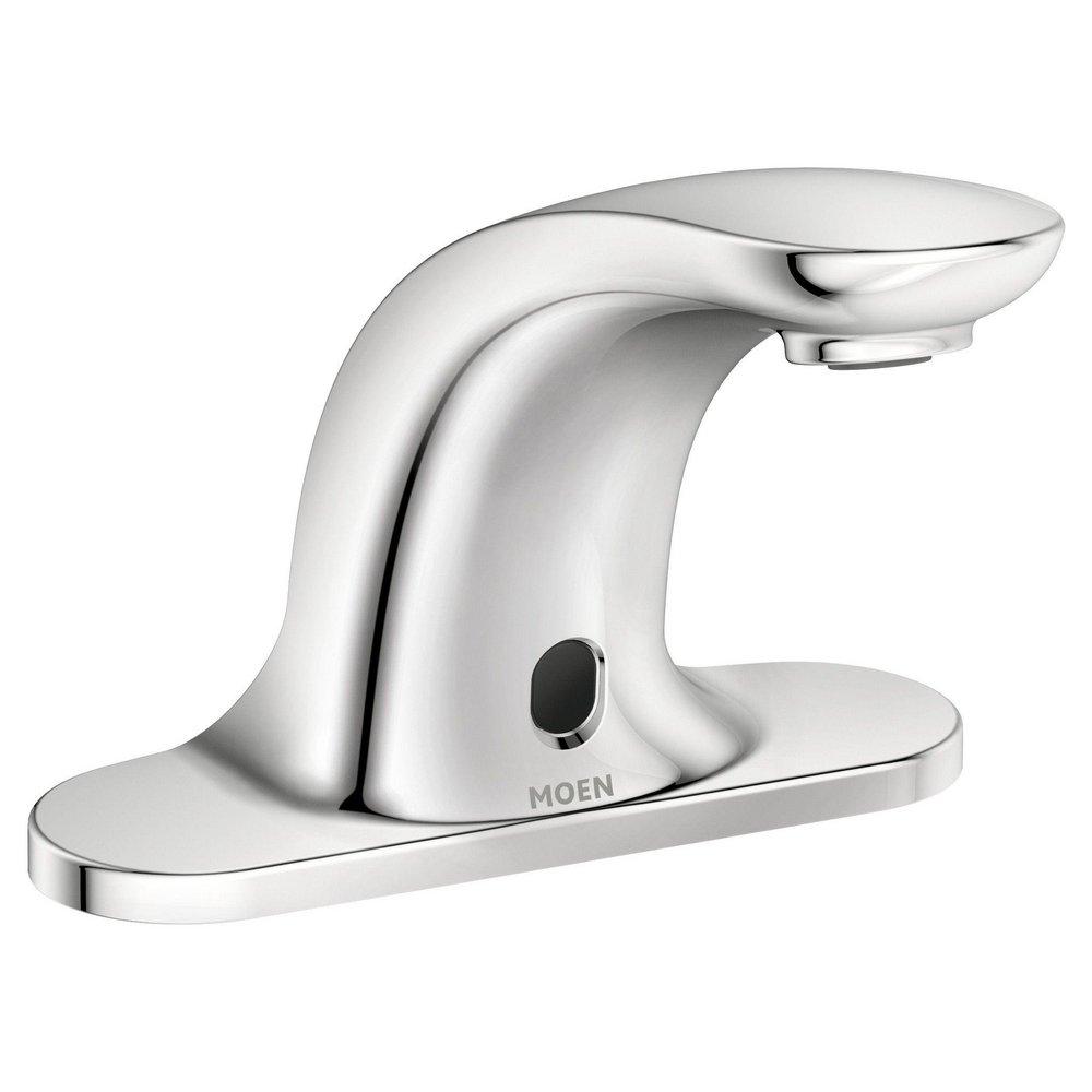 Moen Chrome No Handle Sensor Bathroom Sink Faucet 