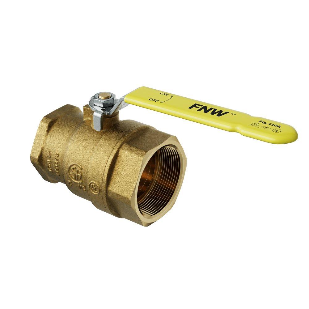 FNW&reg; Brass Full Port NPT 600# Ball Valve 
