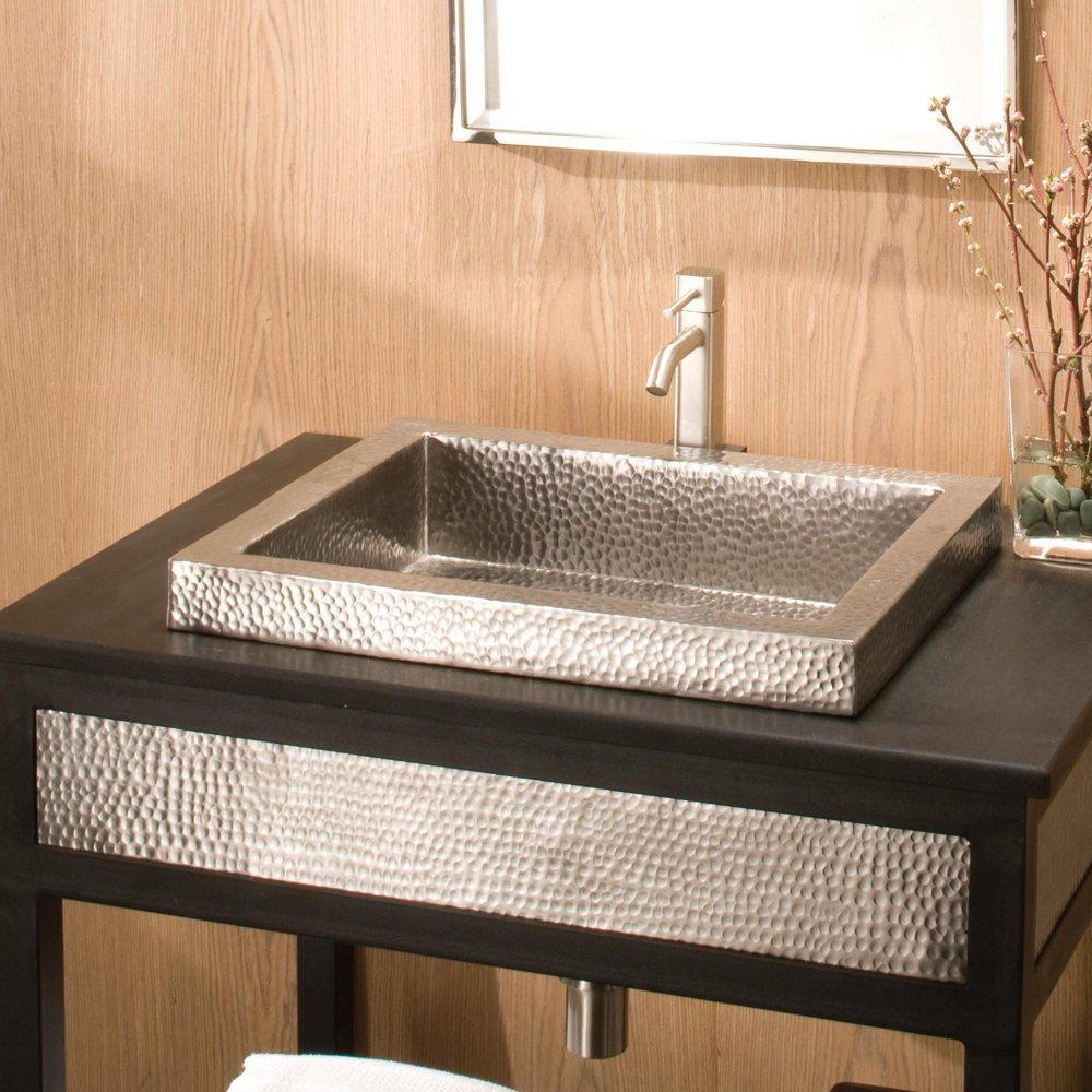 Native Trails Brushed Nickel Drop-in Basin 