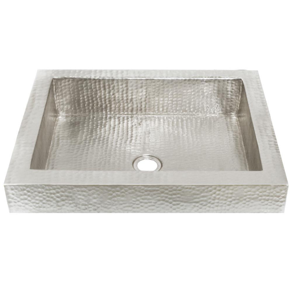 Native Trails Brushed Nickel Drop-in Basin 
