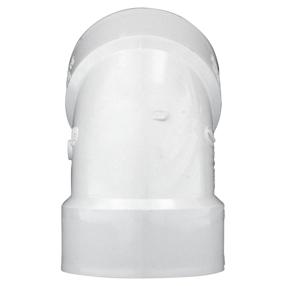 White ABS DWV Double Wye 