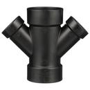 White ABS DWV Double Wye 