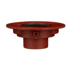 3 in. No-Hub Cast Iron Drain Body with Side Outlet