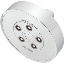 Multi Function Showerhead in Polished Chrome