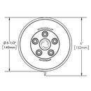 Speakman Polished Chrome Multi Function Combination, Full and Massage Showerhead 
