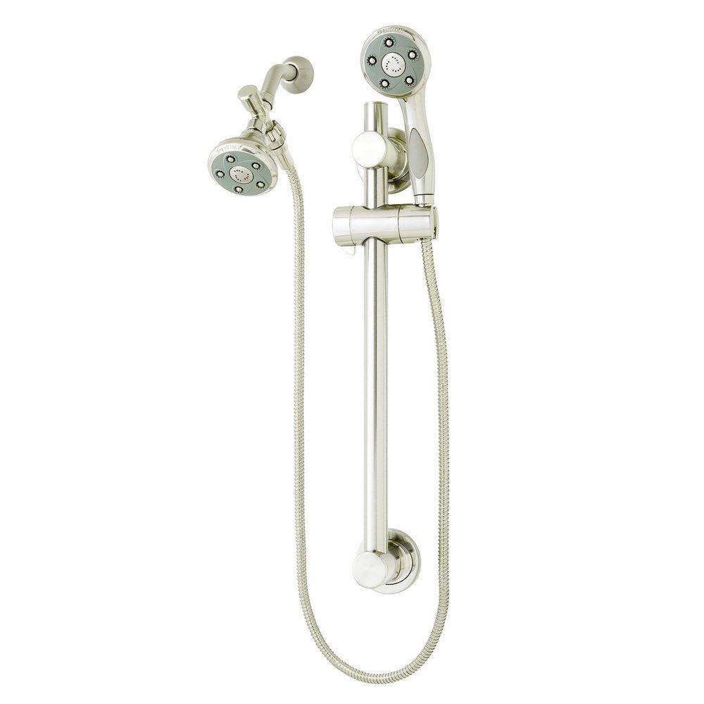 Speakman Brushed Nickel Massage Slider Shower System 