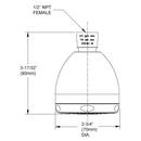 Speakman Polished Chrome 2 gpm Low-Flow Showerhead 