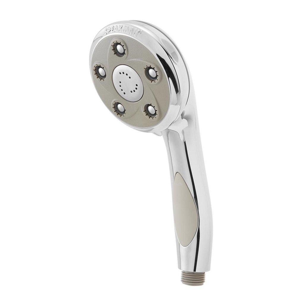 Speakman Polished Chrome 5-Jet Handheld Showerhead with Massage Spray 