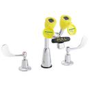 Counter Mounted Eyewash Faucet, 2.8 gpm, 9.5 lbs