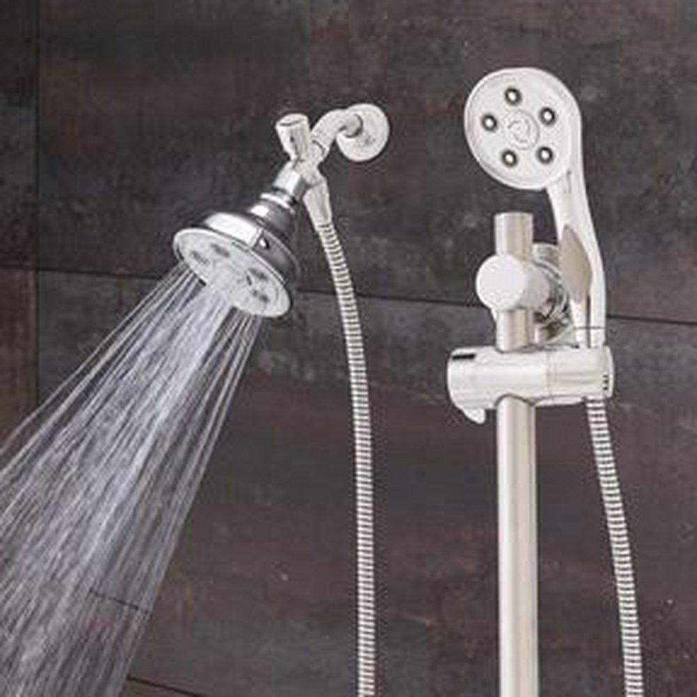 Speakman Polished Chrome 2.5 gpm Combination Handheld Shower and Showerhead 