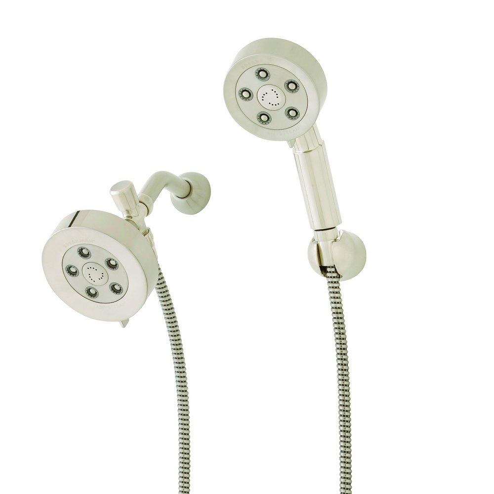 Speakman Brushed Nickel 2.5 gpm Combination Handheld Shower and Showerhead 