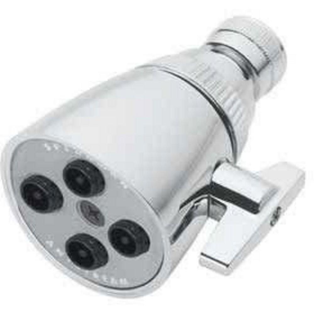 Speakman Polished Chrome 2 gpm 4-Jet 32-Spray Showerhead 