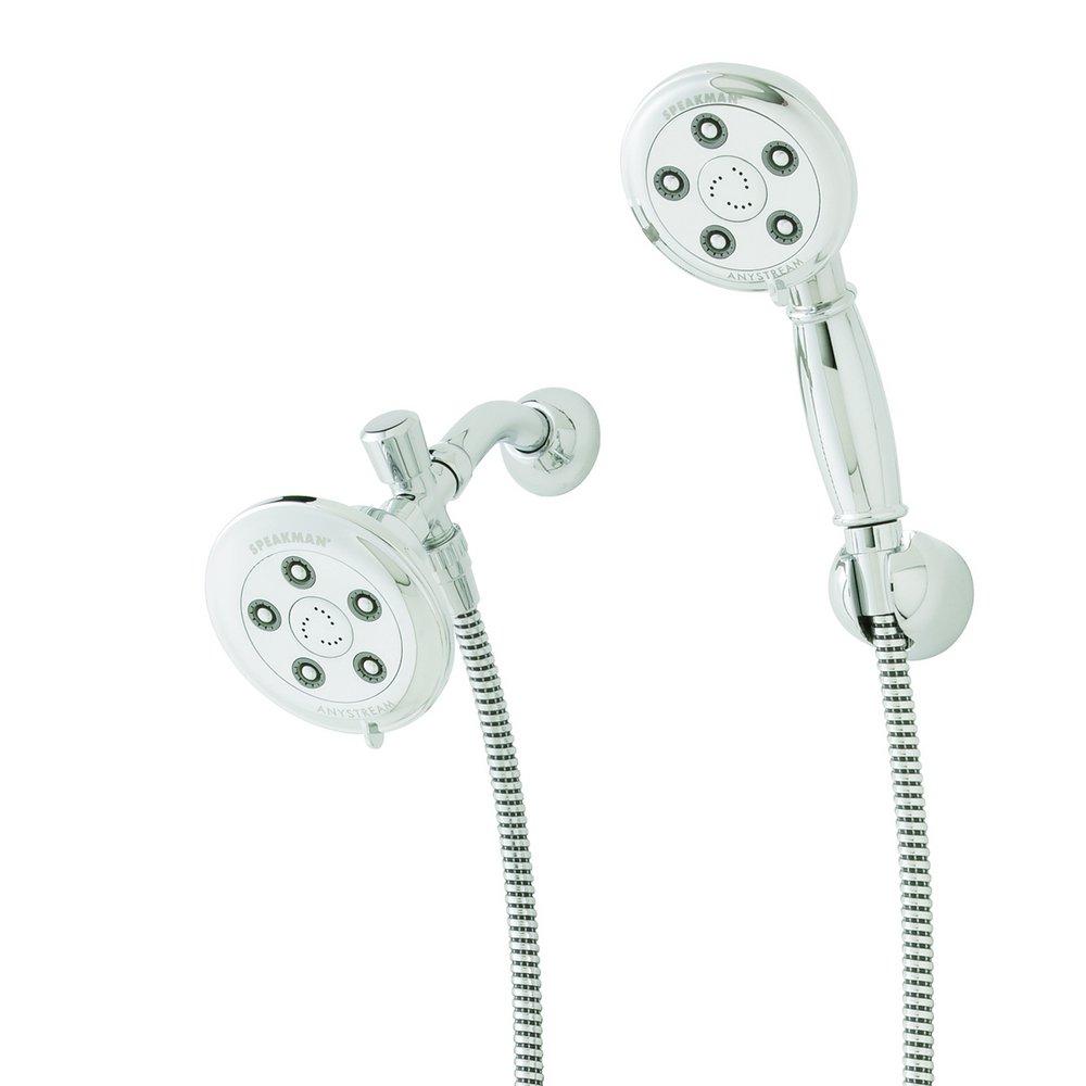 California Energy Commission Not Registered Combination Hand Held Shower & Showerhead Chrome 2.5 