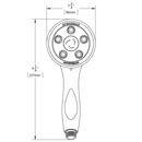 Speakman Polished Chrome Multi Function Hand Shower 