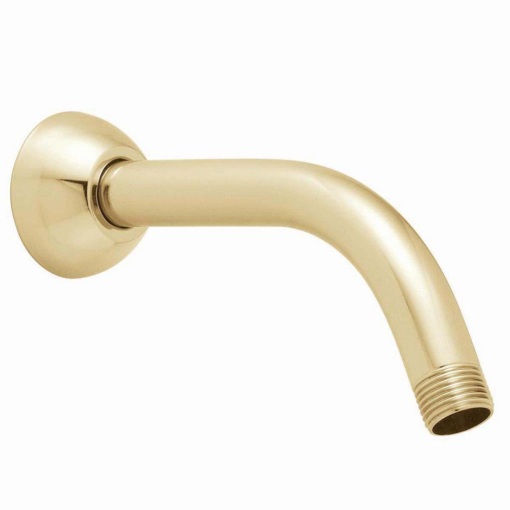 Speakman Polished Brass 7 in. Shower Arm and Flange 
