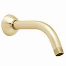 7 in. Shower Arm and Flange in Polished Brass