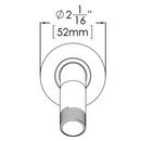 Speakman Polished Brass 7 in. Shower Arm and Flange 