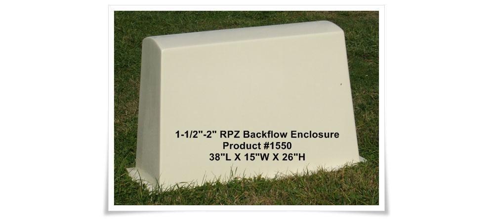 Piedmont Well Covers 15 x 26 x 1-1/2 - 2 in. RPZ Backflow Enclosure 