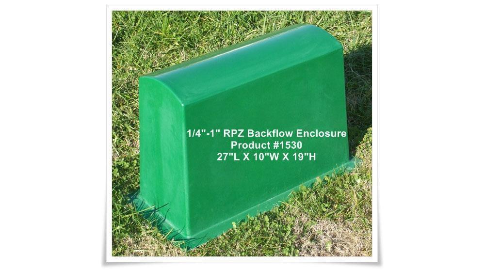 Piedmont Well Covers 10 x 19 x 1/4-1 in. RPZ Backflow Enclosure 