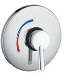 Hansgrohe Polished Chrome Pressure Balancing Valve Trim with Single Lever Handle 